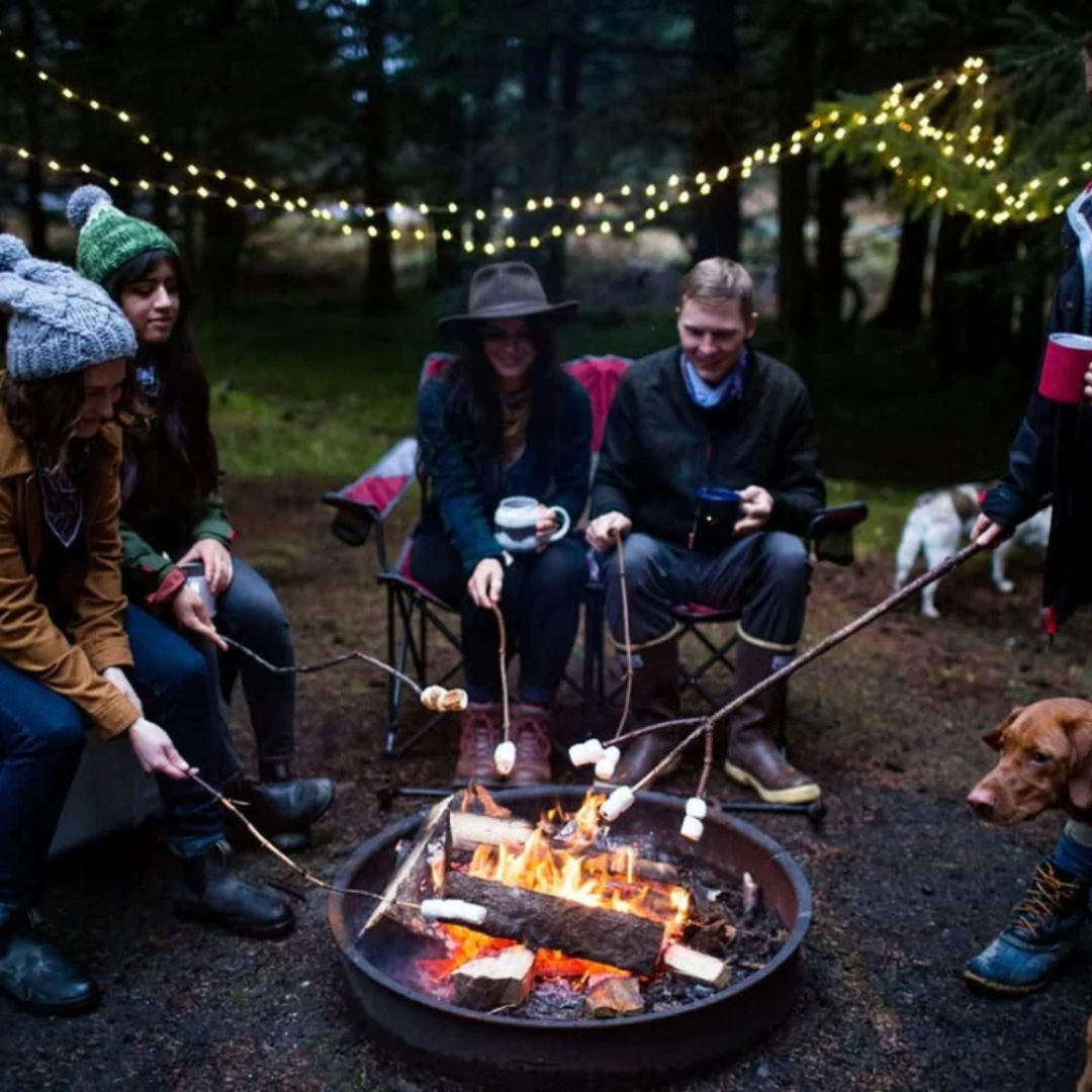 Camp Lamp | Allt-i-ett: Stämningsbelysning, Ficklampa & Powerbank